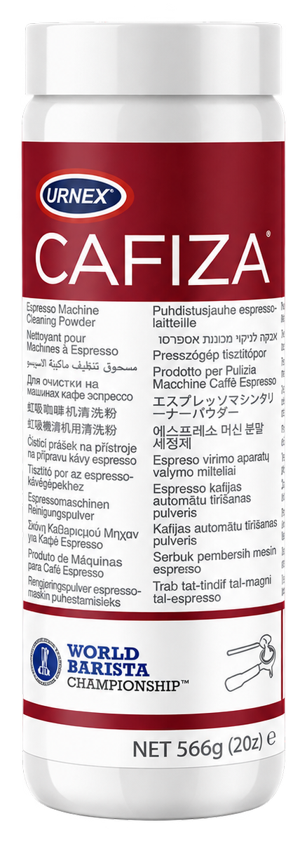 Pot de poudre nettoyante Urnex Cafiza pour machine espresso