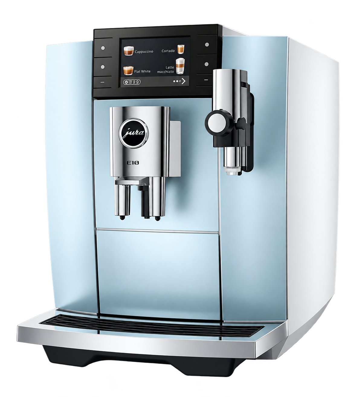 Cafetera automática JURA E10 NAA, artículo 15815, color Ice Blue